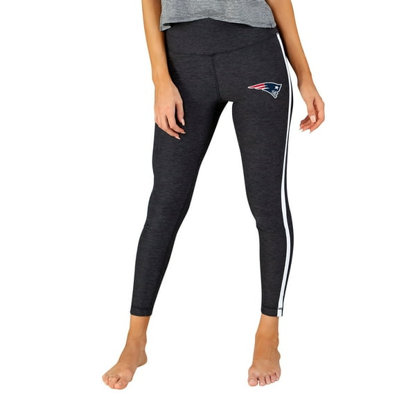 Women's Concepts Sport Charcoal/White New England Patriots Centerline Knit Slounge Leggings