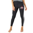 thumbnail image 1 of Women's Concepts Sport Charcoal/White Ohio State Buckeyes Centerline Knit Leggings, 1 of 1