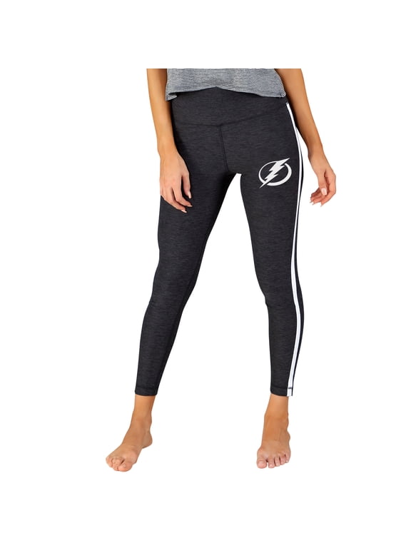 Women's Concepts Sport Charcoal/White Tampa Bay Lightning Centerline Knit Leggings