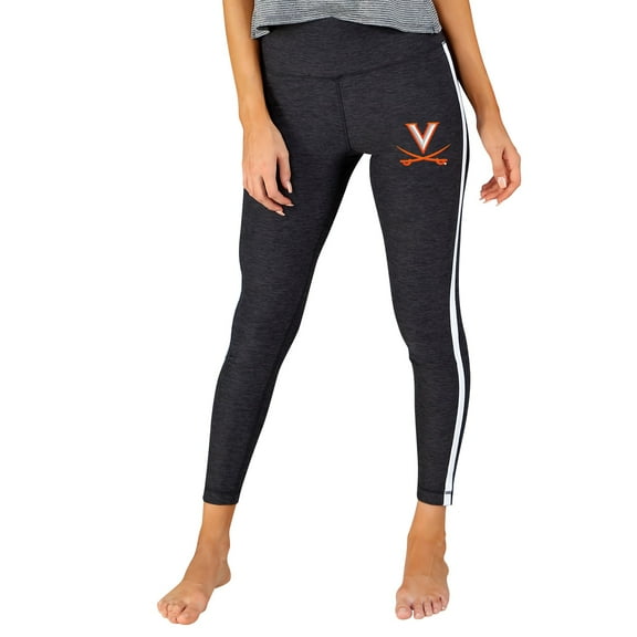 Women's Concepts Sport Charcoal/White Virginia Cavaliers Centerline Knit Leggings