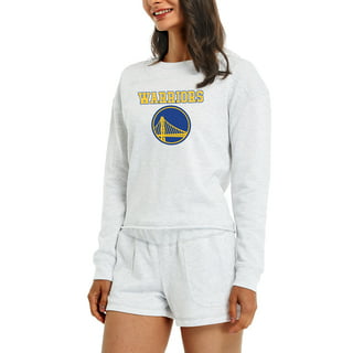 Golden State Warriors Antigua Women's Action Pullover Hoodie - Heather Royal