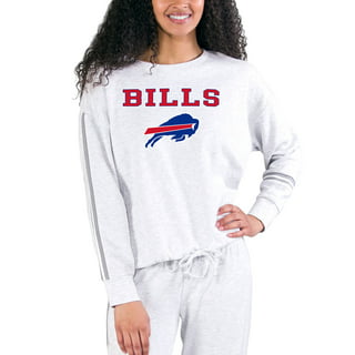 Buffalo Bills Concepts Sport Women's Mainstream Hooded Long Sleeve V-Neck Top - Royal