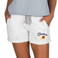 thumbnail image 1 of Women's Concepts Sport Cream Phoenix Suns Mainstream Terry Lounge Shorts, 1 of 1