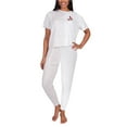thumbnail image 1 of Women's Concepts Sport Cream St. Louis Cardinals Brightside Top & Pants Set, 1 of 2