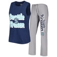 thumbnail image 1 of Women's Concepts Sport Deep Sea Blue/Gray Seattle Kraken Meter Muscle Tank Top & Pants Sleep Set, 1 of 5
