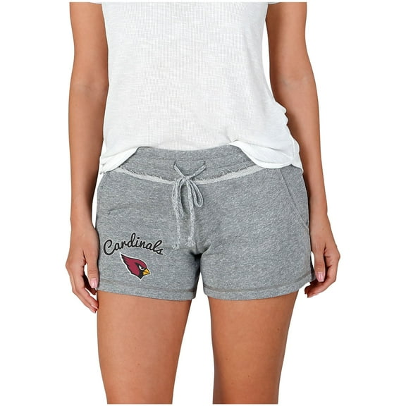 Women's Concepts Sport Gray Arizona Cardinals Mainstream Terry Shorts