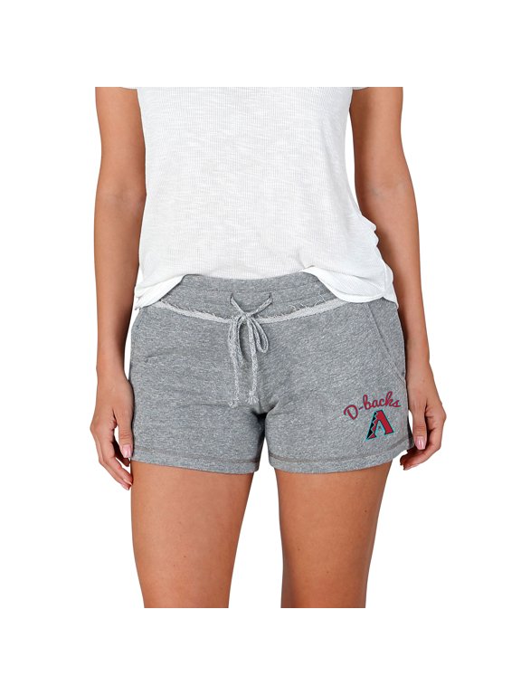 Women's Concepts Sport Gray Arizona Diamondbacks Mainstream Terry Shorts