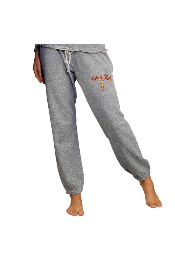 Women's Concepts Sport Gray Arizona State Sun Devils Mainstream Knit Jogger Pants
