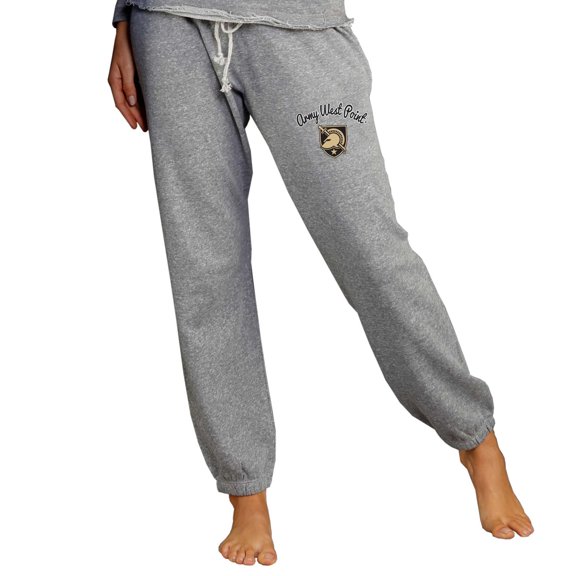 Women's Concepts Sport Gray Army Black Knights Mainstream Knit Jogger Pants