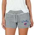 thumbnail image 1 of Women's Concepts Sport Gray Chicago Cubs Mainstream Terry Shorts, 1 of 1