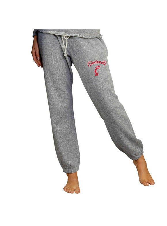 Women's Concepts Sport Gray Cincinnati Bearcats Mainstream Knit Jogger Pants