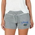 thumbnail image 1 of Women's Concepts Sport Gray Florida Gators Mainstream Terry Shorts, 1 of 1