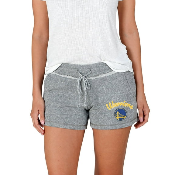 Women's Concepts Sport Gray Golden State Warriors Mainstream Terry Shorts