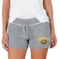 thumbnail image 1 of Women's Concepts Sport Gray Iowa Hawkeyes Mainstream Terry Shorts, 1 of 1