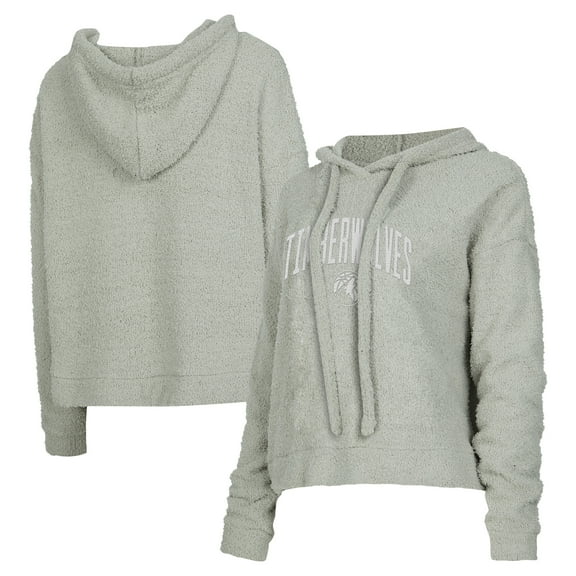 Women's Concepts Sport  Gray Minnesota Timberwolves Ventura Comfy Pullover Hoodie