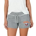 thumbnail image 1 of Women's Concepts Sport Gray New York Islanders Mainstream Terry Shorts, 1 of 1