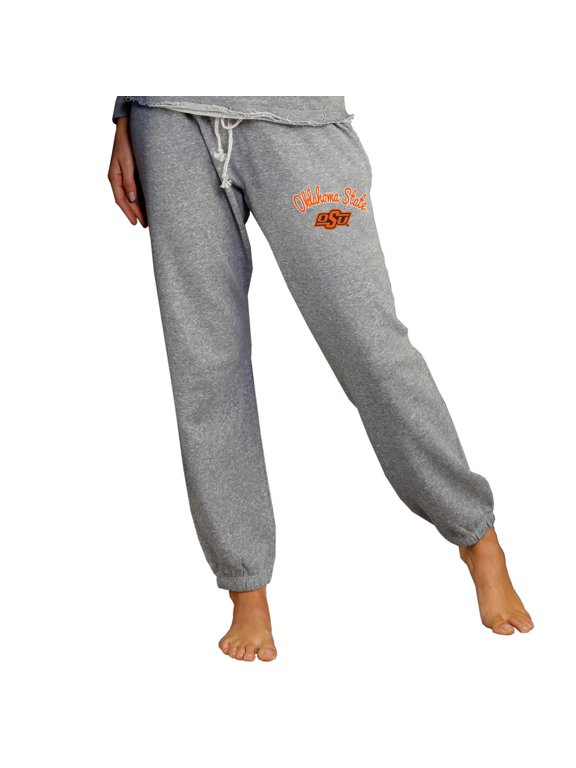 Women's Concepts Sport Gray Oklahoma State Cowboys Mainstream Knit Jogger Pants