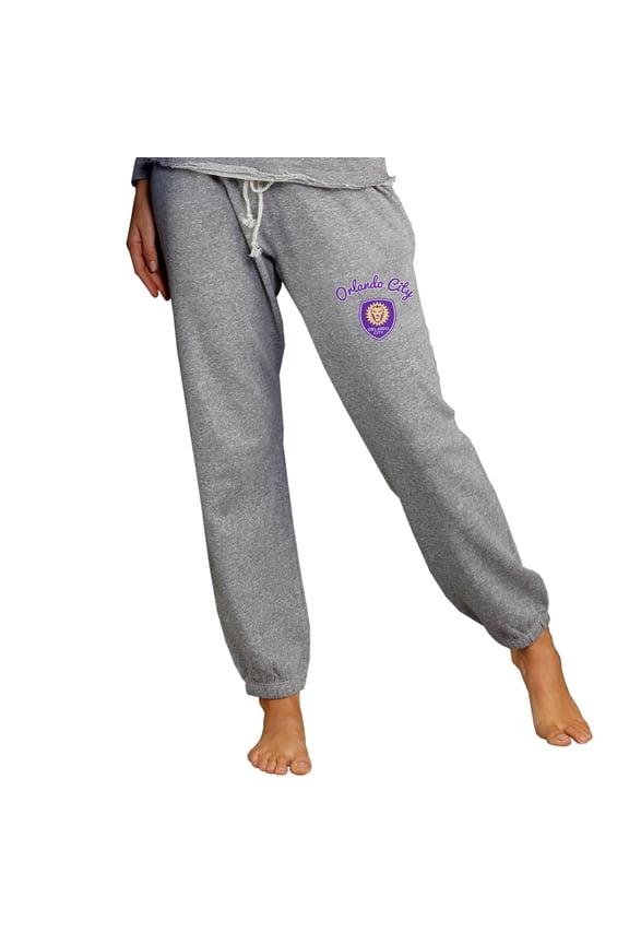Women's Concepts Sport Gray Orlando City SC Chase Mainstream Knit Jogger Pants