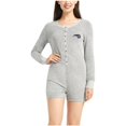 thumbnail image 1 of Women's Concepts Sport Gray Orlando Magic Venture Sweater Romper, 1 of 1