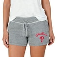 thumbnail image 1 of Women's Concepts Sport Gray Philadelphia Phillies Mainstream Terry Shorts, 1 of 1