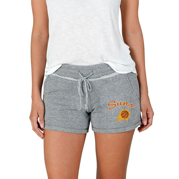 Women's Concepts Sport Gray Phoenix Suns Mainstream Terry Shorts