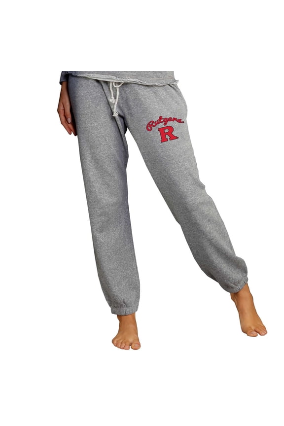 Women's Concepts Sport Gray Rutgers Scarlet Knights Mainstream Knit Jogger Pants