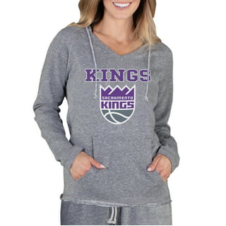 Sacramento Kings Logo Hoodie from Homage. | Royal Purple | Vintage Apparel from Homage.