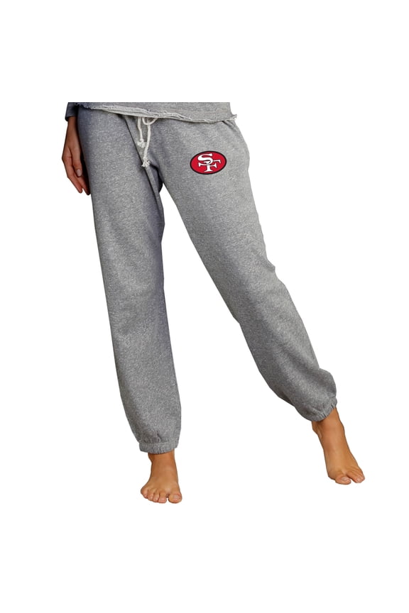 Women's Concepts Sport  Gray San Francisco 49ers Mainstream Lounge Jogger Pants