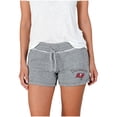 thumbnail image 1 of Women's Concepts Sport Gray Tampa Bay Buccaneers Mainstream Terry Shorts, 1 of 1