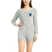 Women's Concepts Sport Gray Villanova Wildcats Venture Sweater Romper
