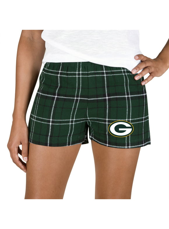 Women's Concepts Sport Green/Gold Green Bay Packers Ultimate Flannel Shorts