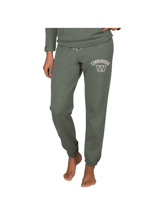 Women's Concepts Sport Green Washington Commanders Mainstream French Terry Tri-Blend Pants