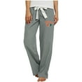 thumbnail image 1 of Women's Concepts Sport Green/White Miami Hurricanes Tradition Lightweight Lounge Pants, 1 of 1