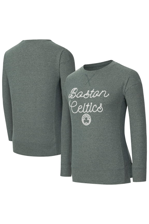 Women's Concepts Sport Hunter Green Boston Celtics Rigor Long Sleeve Jersey T-Shirt