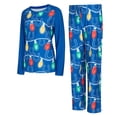 thumbnail image 1 of Women's Concepts Sport Indianapolis Colts Garland Knit Raglan Long Sleeve T-Shirt & Pants Set, 1 of 3