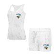 thumbnail image 1 of Women's Concepts Sport Jacksonville Jaguars Quartz Hacci Knit Tank Top & Shorts Sleep Set, 1 of 6