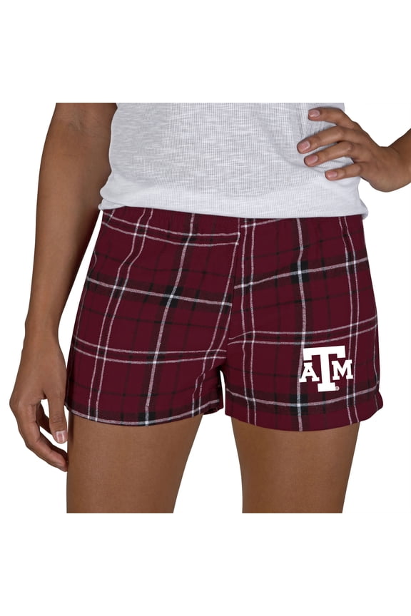 Women's Concepts Sport Maroon/Black Texas A&M Aggies Ultimate Flannel Shorts