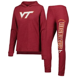 Women's Concepts Sport Maroon/Black Virginia Tech Hokies Ultimate Flannel  Sleep Shorts