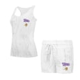 thumbnail image 1 of Women's Concepts Sport Minnesota Vikings Quartz Hacci Knit Tank Top & Shorts Sleep Set, 1 of 6