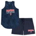 thumbnail image 1 of Women's Concepts Sport Navy Boston Red Sox Plus Size Cloud Tank Top & Shorts Sleep Set, 1 of 3