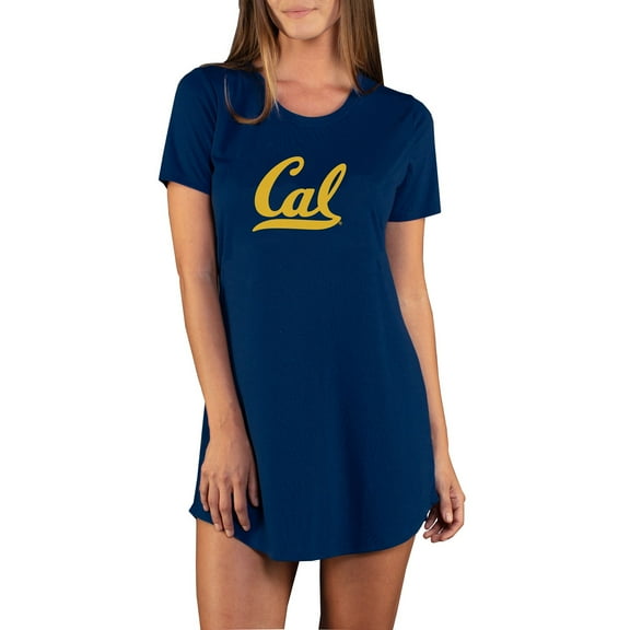 Women's Concepts Sport Navy Cal Bears Marathon Nightshirt