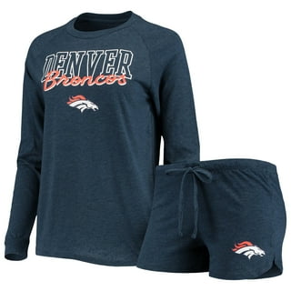 : FOCO NFL Denver Broncos Men's Pajama Shirt and Pants Lounge Set  Size Small 30-32 Multi : Sports & Outdoors