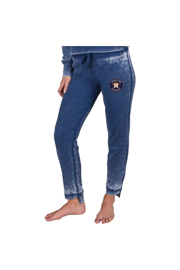Women's Concepts Sport  Navy Houston Astros Resurgence Waffle Knit Pants