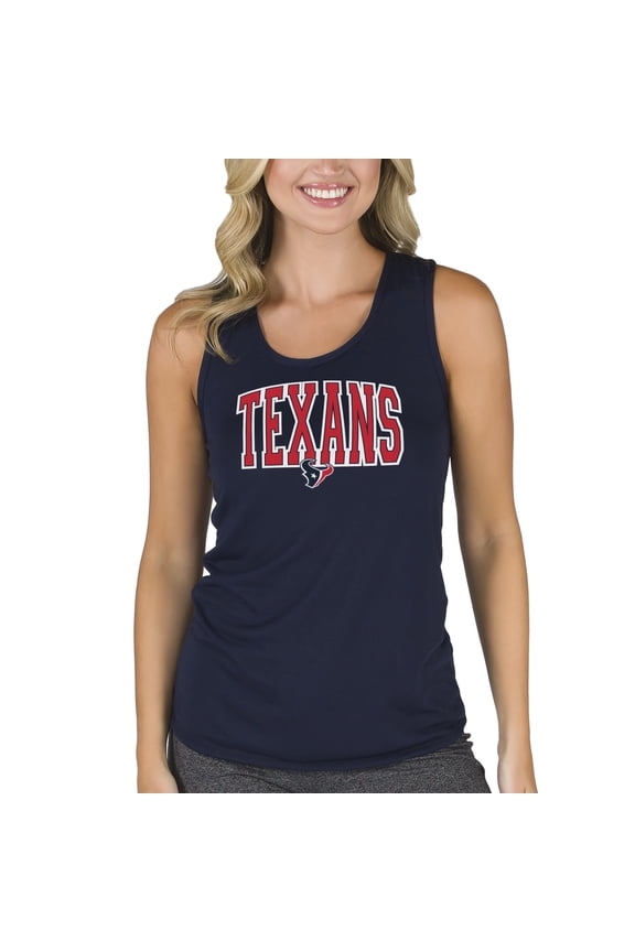 Women's Concepts Sport Navy Houston Texans Marathon Tank Top