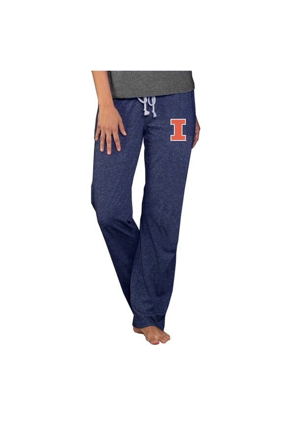 Women's Concepts Sport Navy Illinois Fighting Illini Quest Knit Lightweight Pants