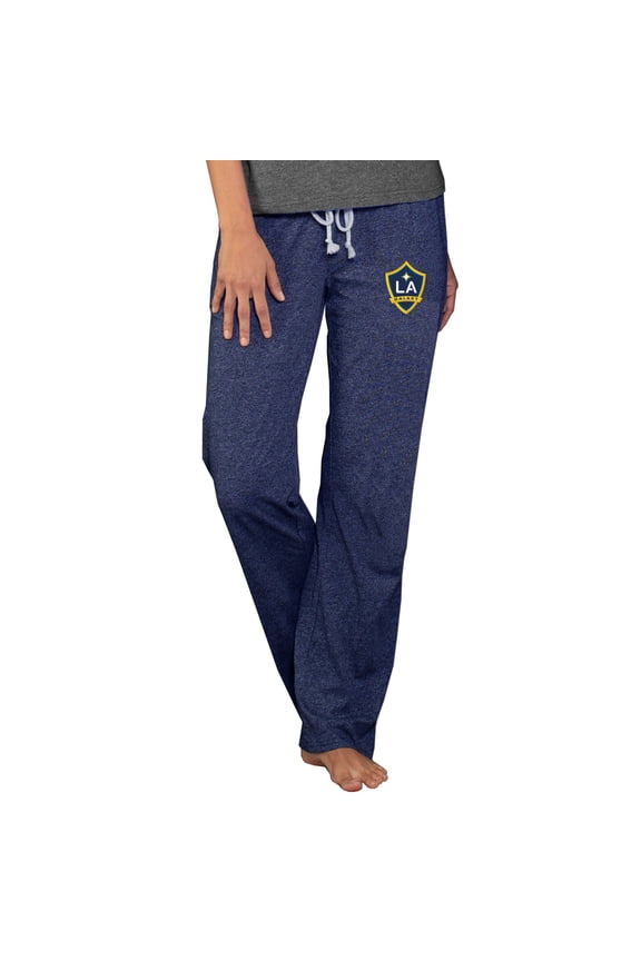 Women's Concepts Sport Navy LA Galaxy Quest Knit Pants