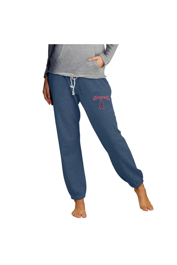 Women's Concepts Sport Navy Los Angeles Angels Mainstream Knit Jogger Pants