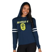 Women's Concepts Sport Navy Nashville SC Marathon-Hoodie T-Shirt