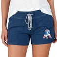 thumbnail image 1 of Women's Concepts Sport  Navy New England Patriots Mainstream Terry Lounge Shorts, 1 of 1