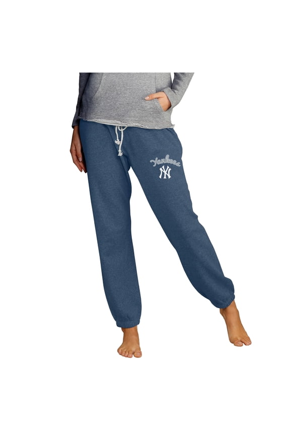 Women's Concepts Sport Navy New York Yankees Mainstream Knit Jogger Pants
